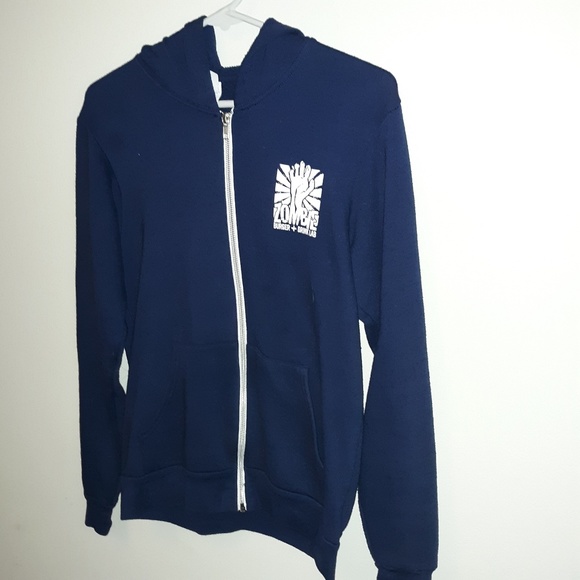 Zombie Burger Small Zip Up Hoodie - Picture 3 of 7